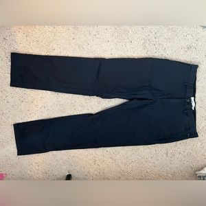 32x30 Old Navy Black Khakis Slim Fit Performance Material